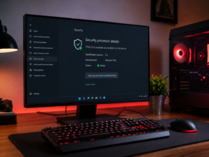 Windows 보안 앱에서 TPM 2.0 상태를 확인하는 화면